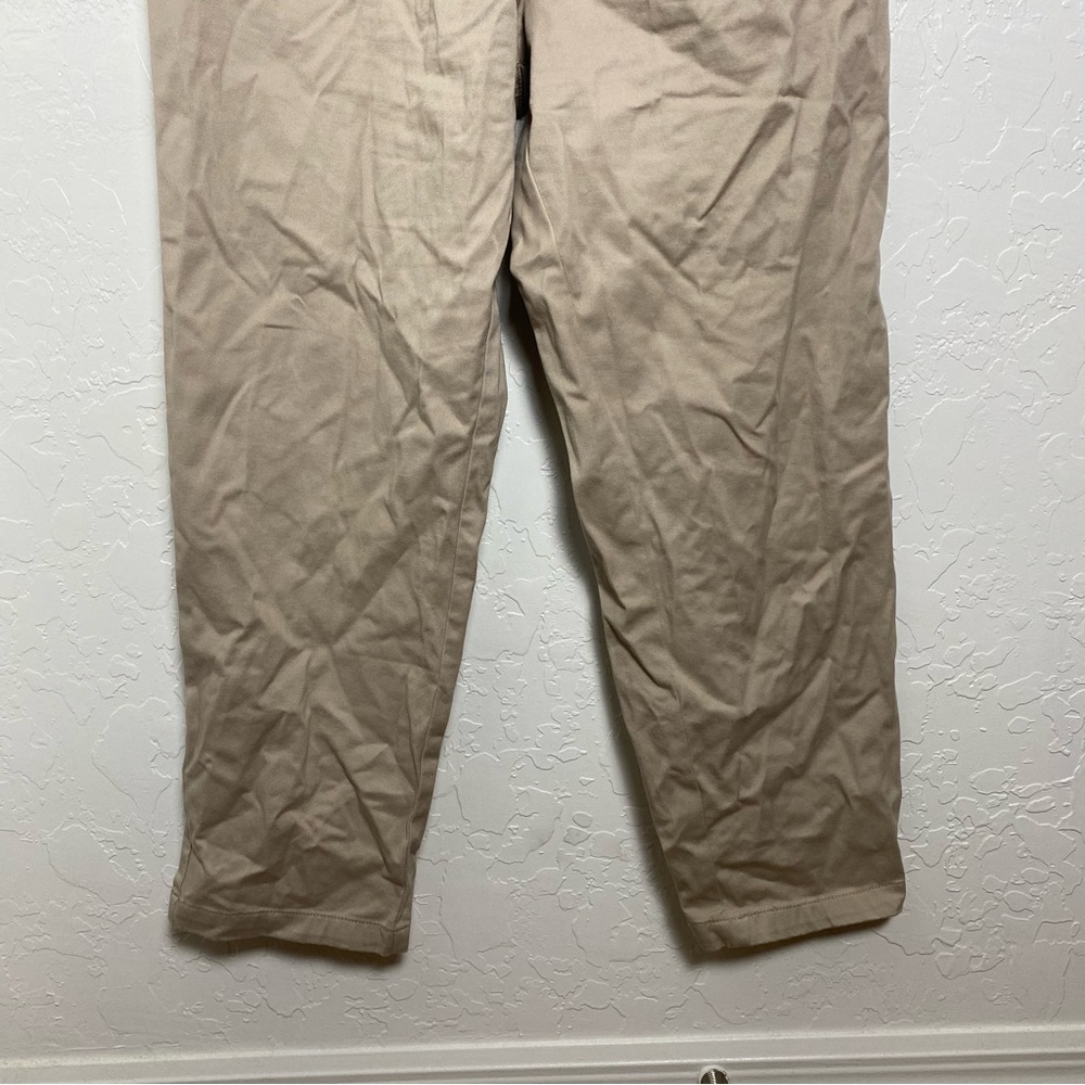 Isabel Maternity Tan Short-sleeve Utility Jumpsuit NWT - Picture 9 of 13
